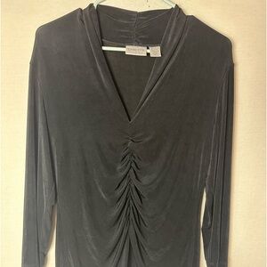 Calvin Klein black leopard print short sleeve size M